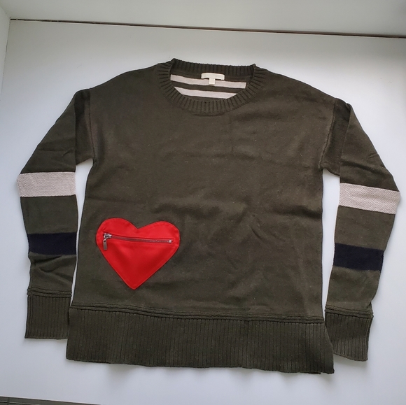 Lisa Todd Heart Throb Pocket Sweater 